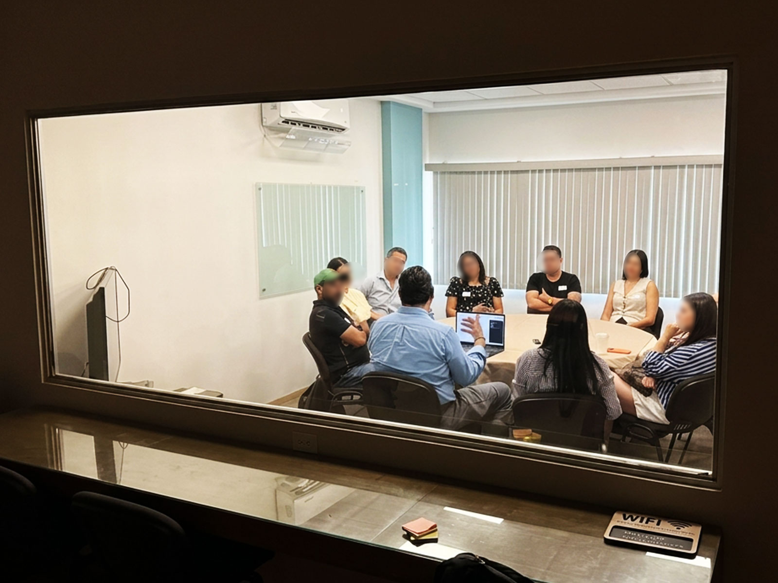 Sala de observación de Gesell Studio